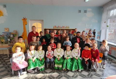  группах казачьей направленности детских садов  Белореченска и Белореченского района стартовала декада " Встречи с казаками - наставниками".