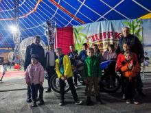 Члены Союза казачьей молодежи Адыгеи посетили цирк Шапито